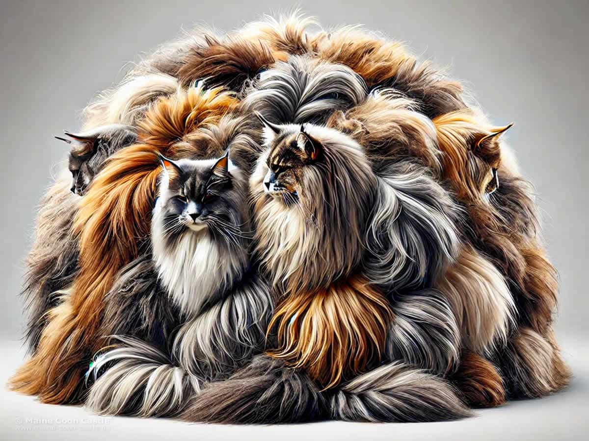 Maine Coon Fellhaufen Maine Coon Fellhaufen