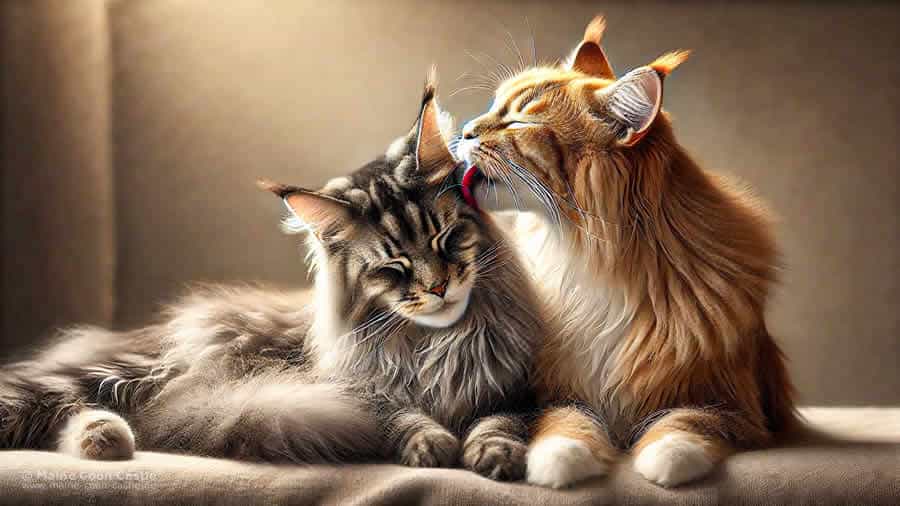 Fellpflege der Maine Coon