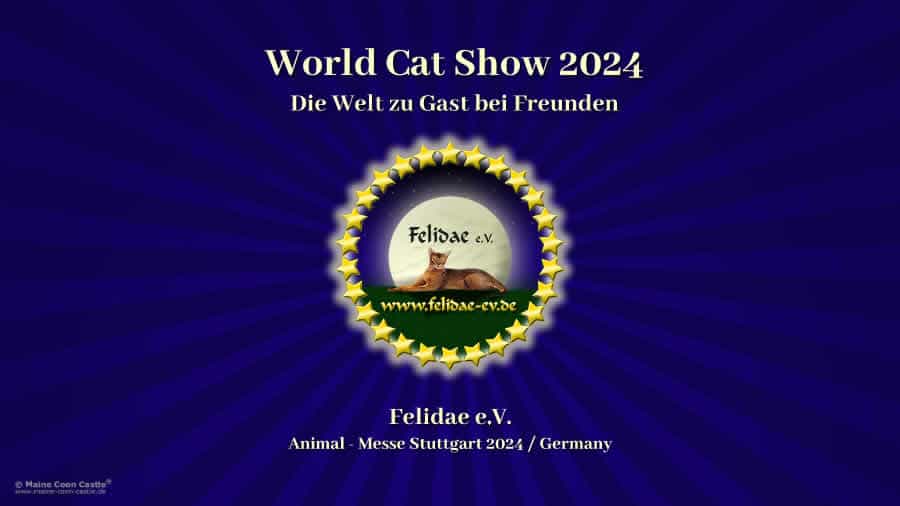 World Cat Show 2024 - ANIMAL Messe Stuttgart