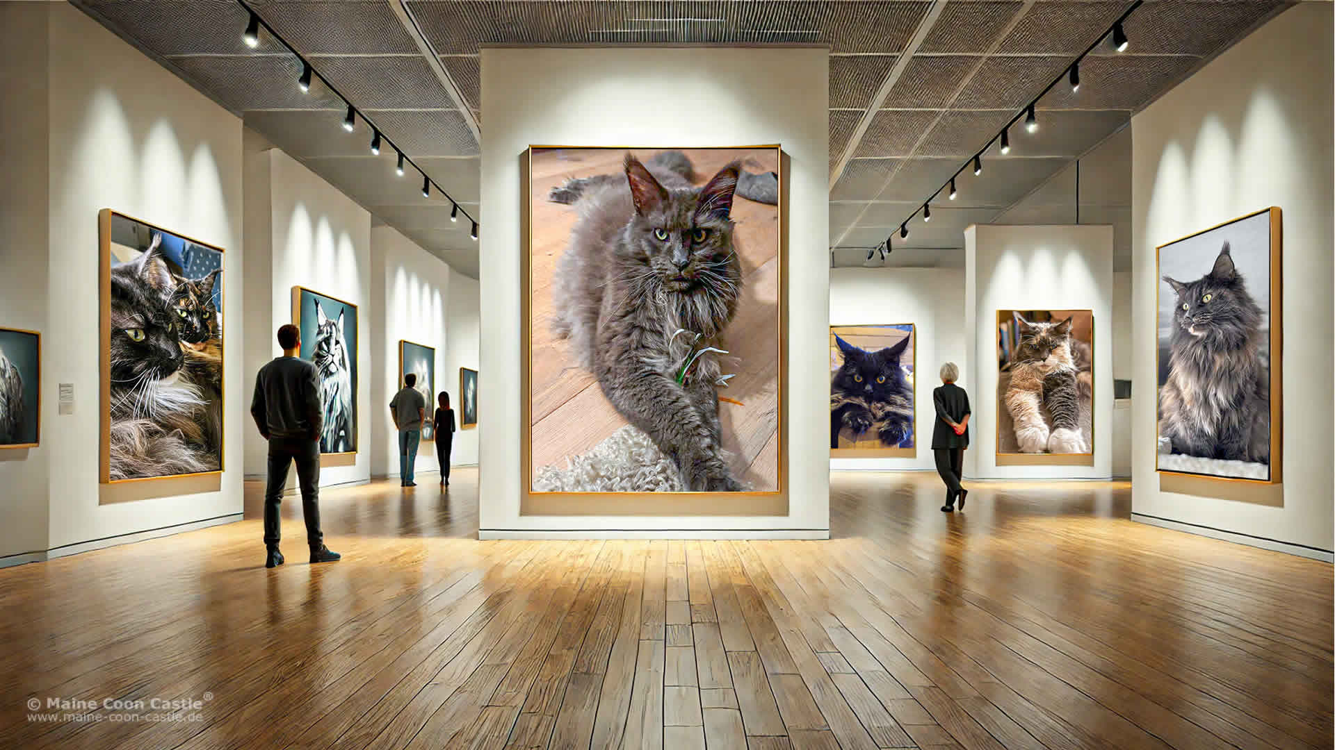 Maine Coon Katzenfotos 12/2024