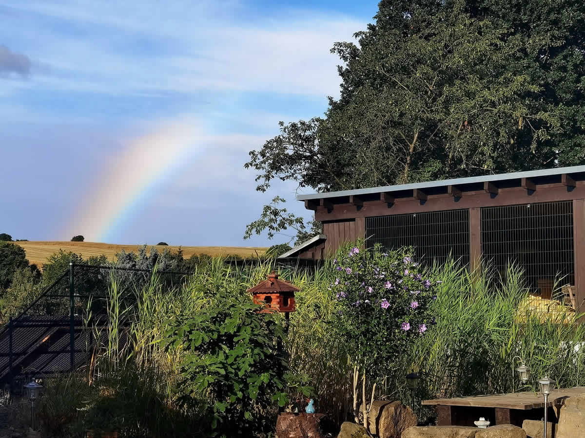 Regenbogen über dem CastleLand