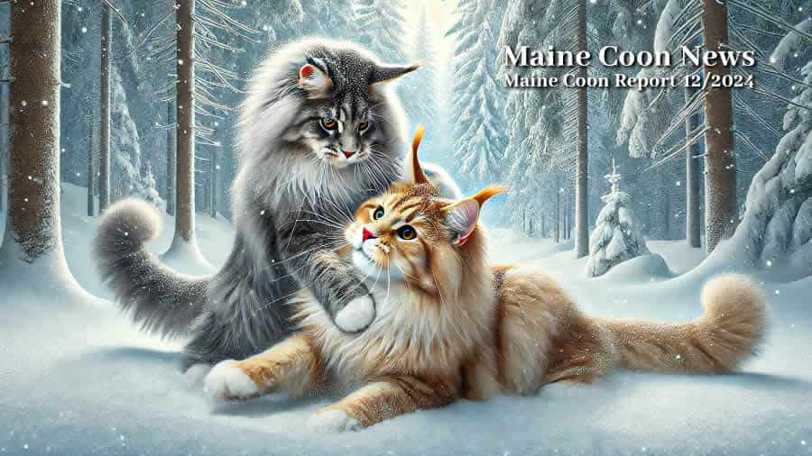 Katzenblog - Maine Coon Report 12/2024 - Maine Coon Blog - Maine Coon News