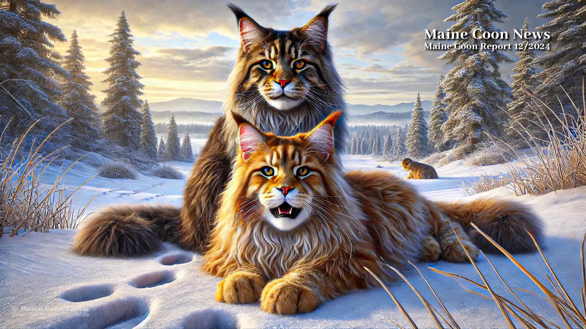 Katzenblog - Maine Coon Report 12/2024 - Maine Coon Blog - Maine Coon News
