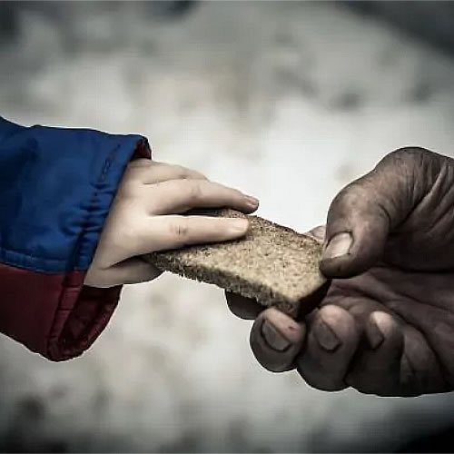 Weihnachtsessen für für Obdachlose und Bedürftige